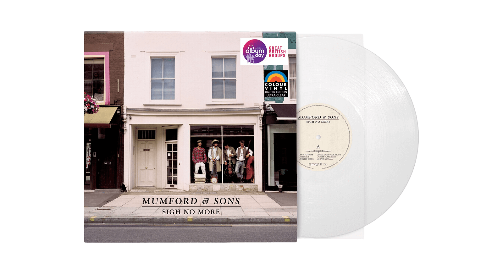 Vinyl - Mumford & Sons : Sigh No More (NAD) (Clear Vinyl) - The Record Hub