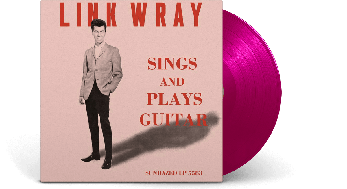 Vinyl - Link Wray : Sings And Plays Guitar (Pink Vinyl) - The Record Hub