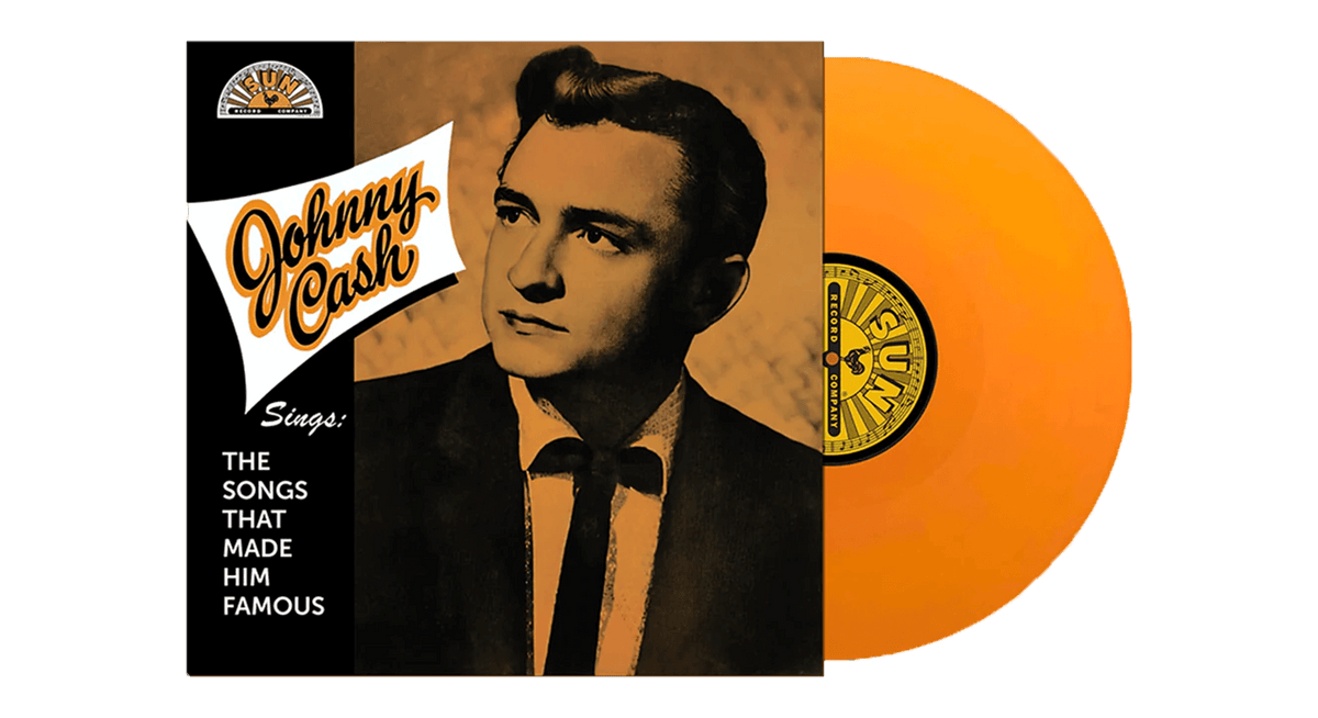 Vinyl - Johnny Cash : Sings The Songs That Made Him Famous (Remastered 2023) (Orange Vinyl) - The Record Hub