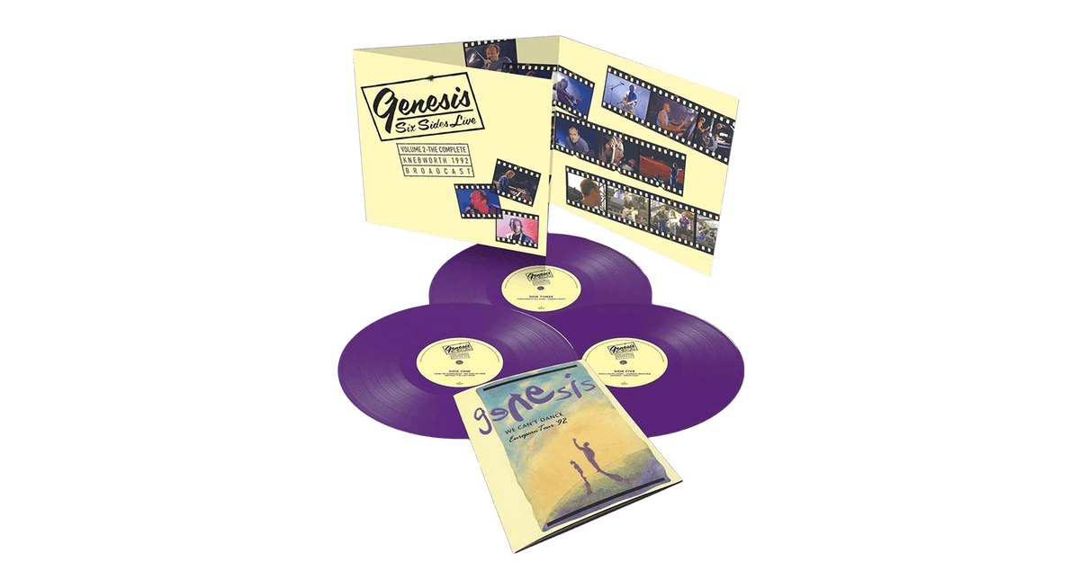 [Pre-Order [29/08] Genesis : Six Sides Live, Vol.2 - the Complete Knebworth, 1992 Broadcast (Purple Vinyl)