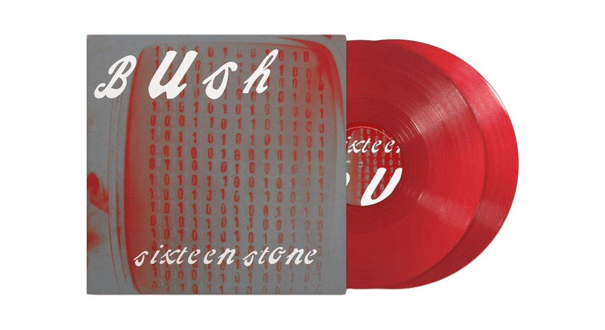 Vinyl - Bush : Sixteen Stone (30th Anniversary Edition) (Opaque Apple Red Vinyl) - The Record Hub
