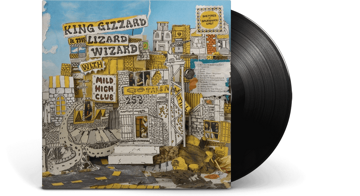 King Gizzard & The Lizard Wizard : Sketches Of Brunswick East (Black Bio-vinyl Reissue)
