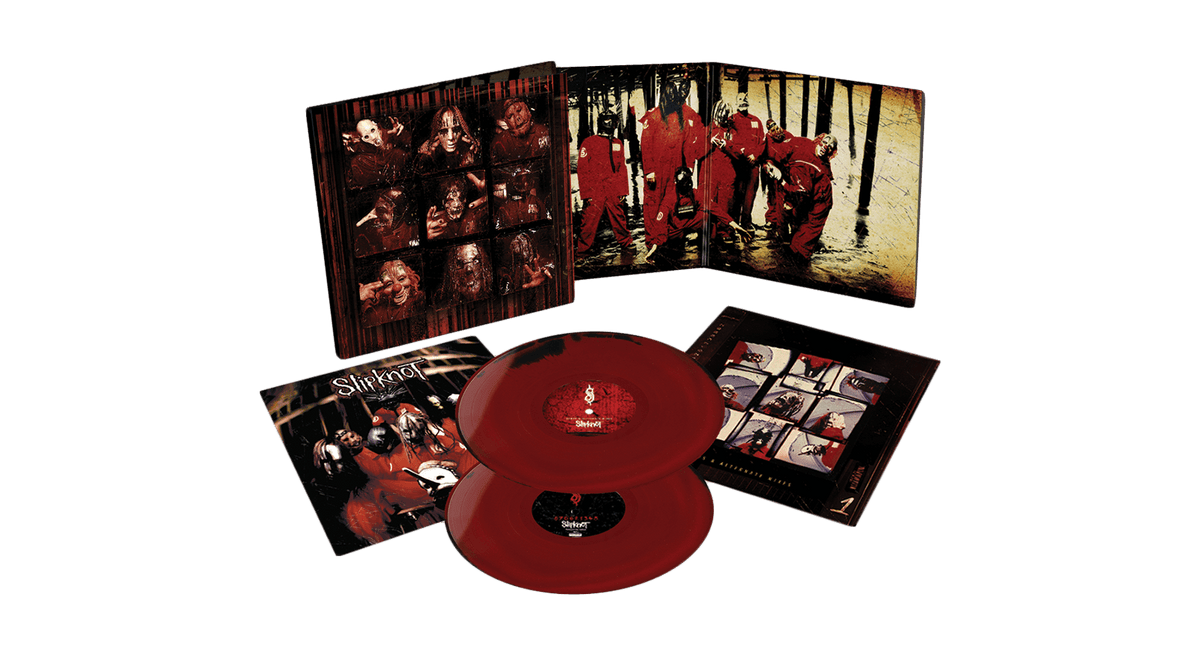 Vinyl - [Pre-Order [05/09] Slipknot : Slipknot (25th Anniversay Edition) (Red &amp; Black Mix Vinyl) - The Record Hub