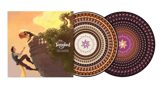 Various Artists : Songs From Tangled (15th Anniversary) (Zoetrope Vinyl)