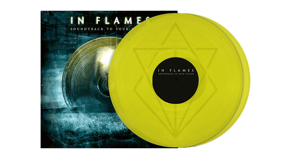 Vinyl - In Flames : Soundrack To Your Escape (20th Anniversary - Remaster 2024) (Limited 180g Transparent Yellow Vinyl) - The Record Hub