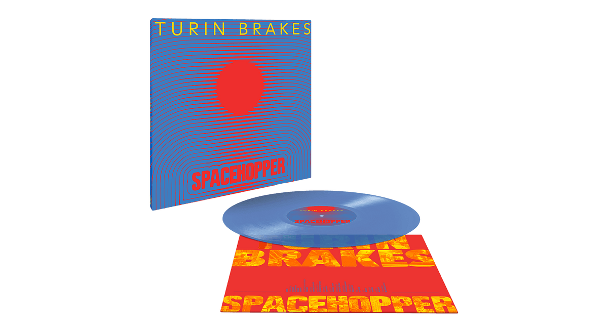 Vinyl - [Pre-Order [23/05] Turin Brakes : Spacehopper (Transparent Blue Vinyl) - The Record Hub