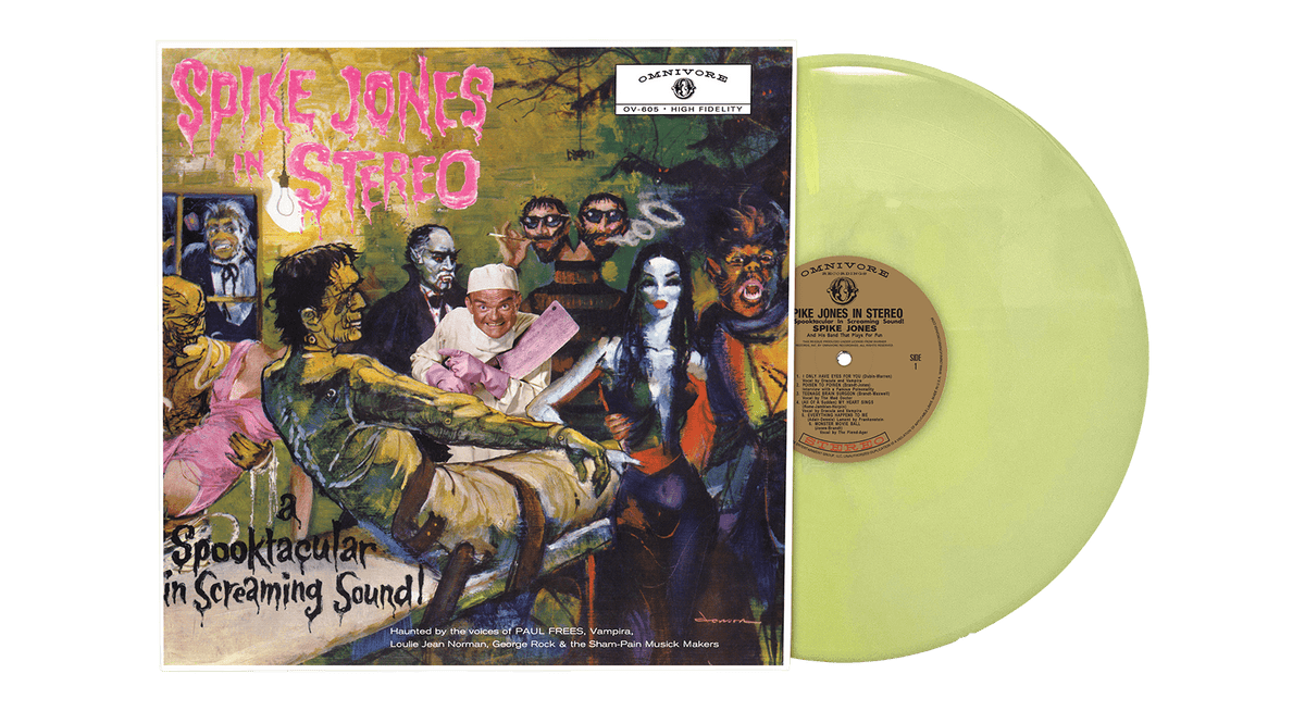 [Pre-Order [26/09] Spike Jones : Spike Jones In Stereo - A Spooktacular In Screaming Sound! (Slime Green Vinyl)