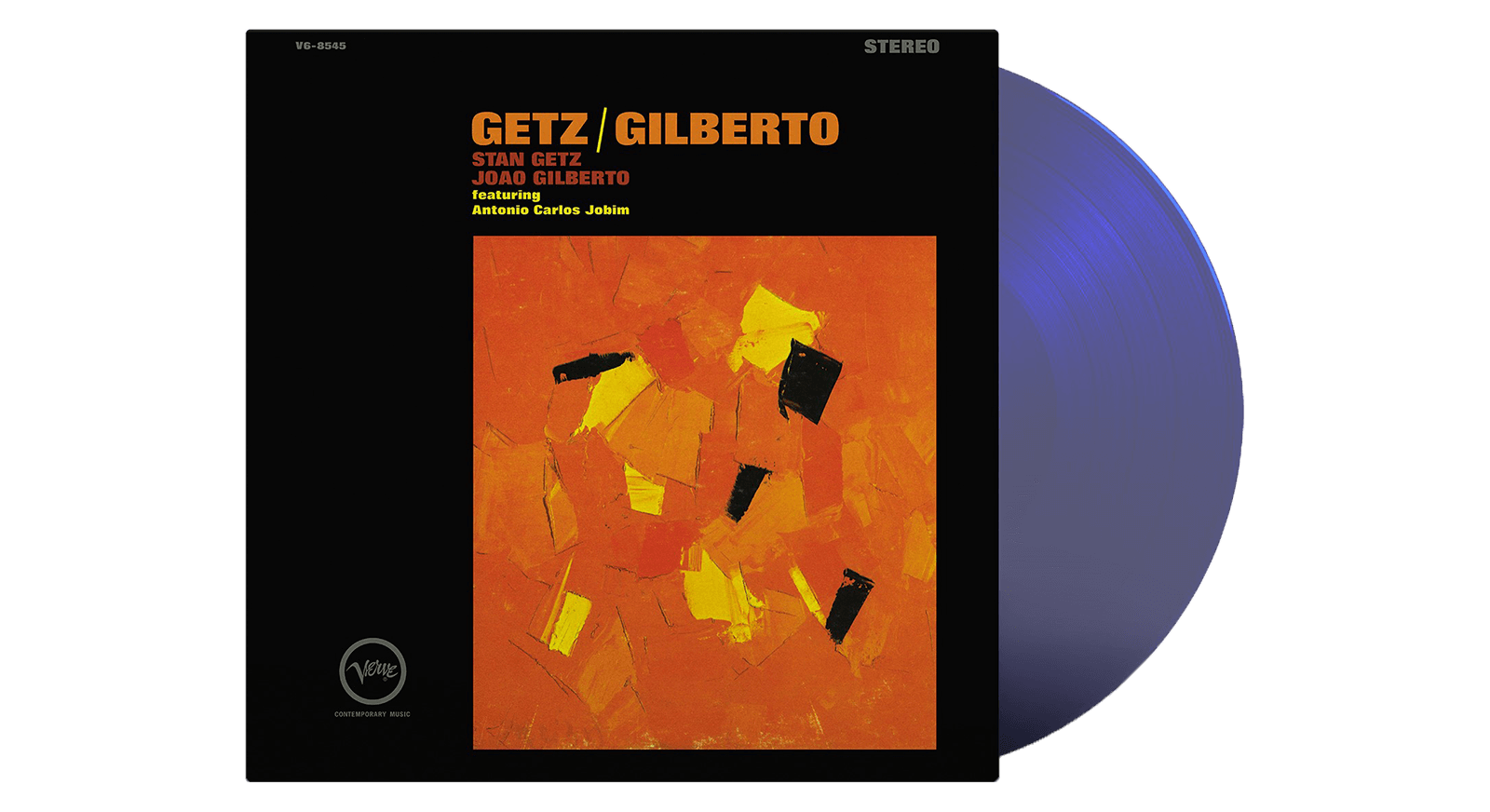 Vinyl - Stan Getz : Getz/Gilberto (140g Blue Vinyl, Exclusive to The Record Hub.com) - The Record Hub