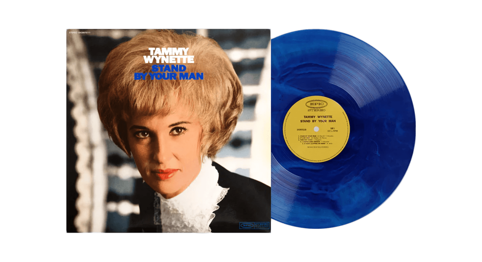 Vinyl | Tammy Wynette | Stand By Your Man (Blue Galaxy)