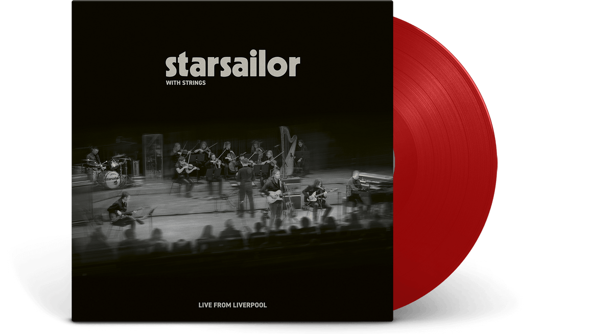 Vinyl - [Pre-Order [03/10] Starsailor : Starsailor with Strings - Live (Red Vinyl) - The Record Hub