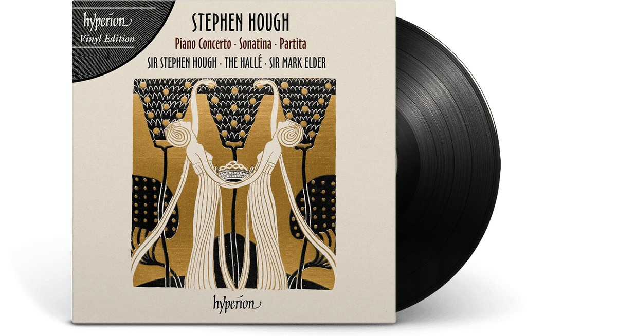 Vinyl - Stephen Hough; The Halle; Mark Elder : Hough - Piano Concerto, Sonatina &amp; Partita - The Record Hub