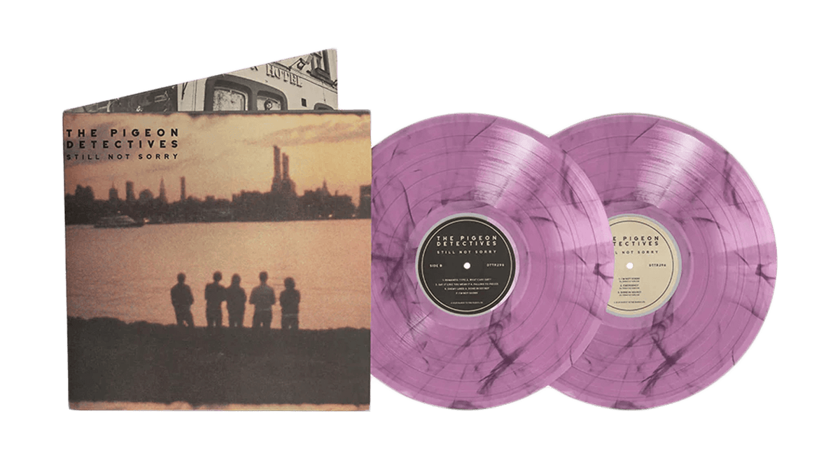 Vinyl - [Pre-Order [23/05] The Pigeon Detectives : Still Not Sorry - The Best Of (Purple &amp; Black Marble Vinyl) - The Record Hub