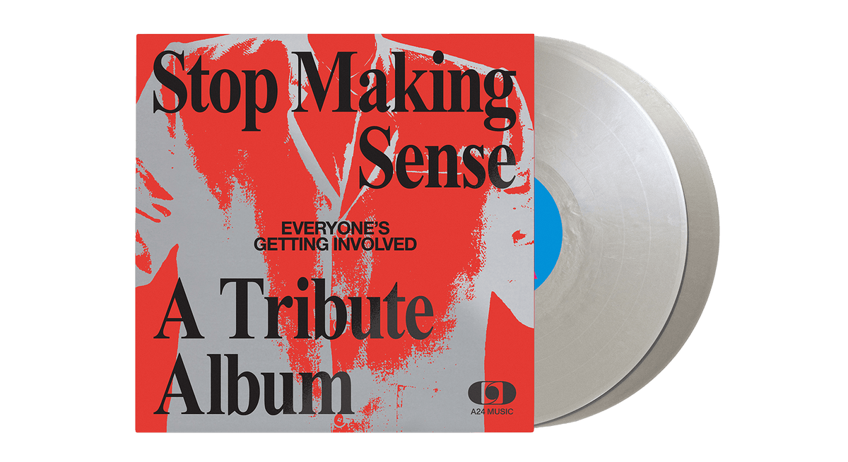 Vinyl - Various Artists : Stop Making Sense - Everyone&#39;s Getting Involved - A Tribute Album (Big Suit Silver Vinyl) - The Record Hub