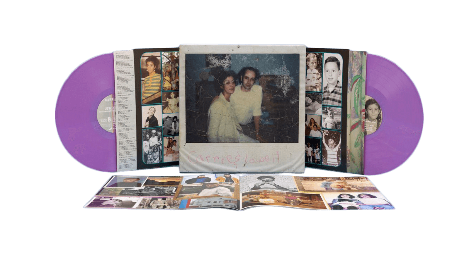 Vinyl - Sufjan Stevens : Carrie & Lowell (10th Anniversary Edition) (Violet Vinyl) - The Record Hub