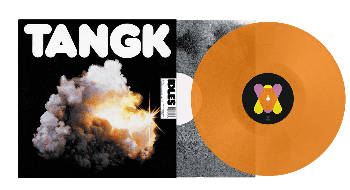 Vinyl - IDLES : TANGK (Translucent Orange LP) - The Record Hub