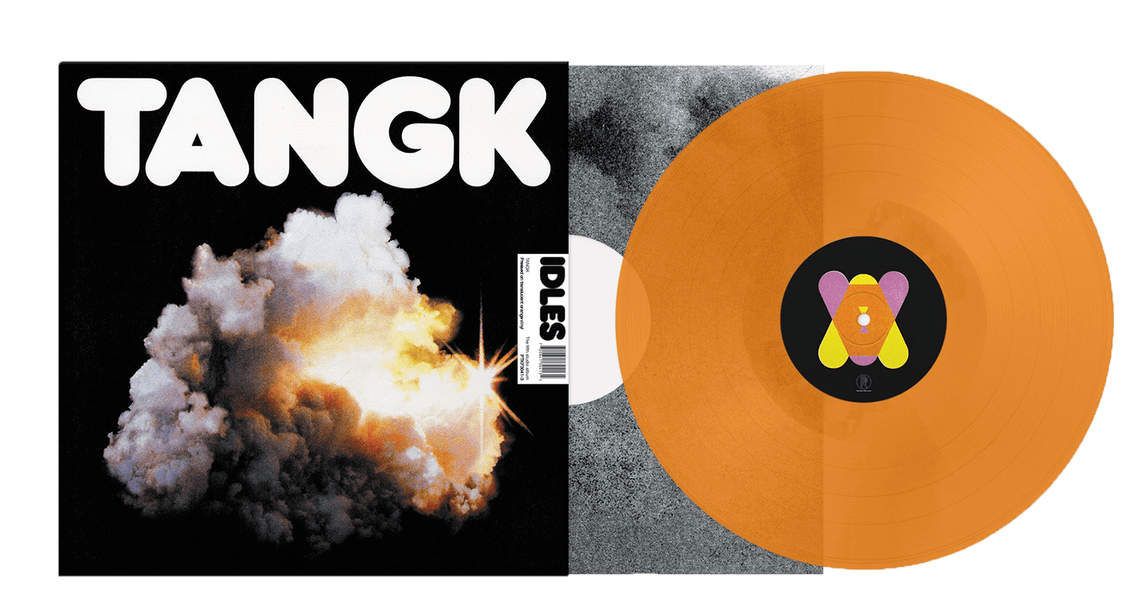 Vinyl - IDLES : TANGK (Translucent Orange LP) - The Record Hub