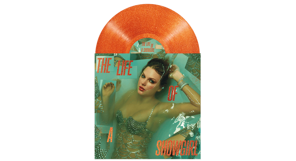 Vinyl - [Pre-Order [03/10] Taylor Swift : The Life of a Showgirl - Sweat And Vanilla Perfume Portofino Orange Glitter Vinyl - The Record Hub