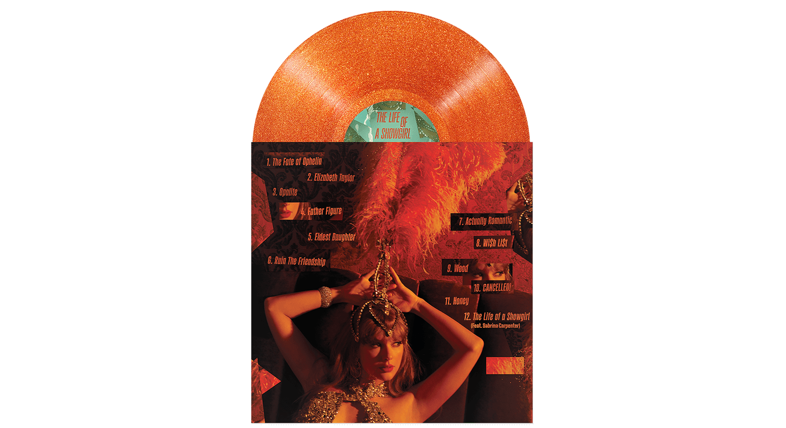 Taylor Swift The Life of a Showgirl | Portofino Orange Taylor Swift The Life of a Showgirl | Portofino Orange