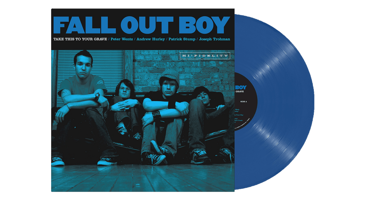 Vinyl - Fall Out Boy : Take This to Your Grave (20th Anniversary Blue Jay Vinyl) - The Record Hub