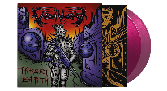 Voivod : Target Earth (Magenta Vinyl)