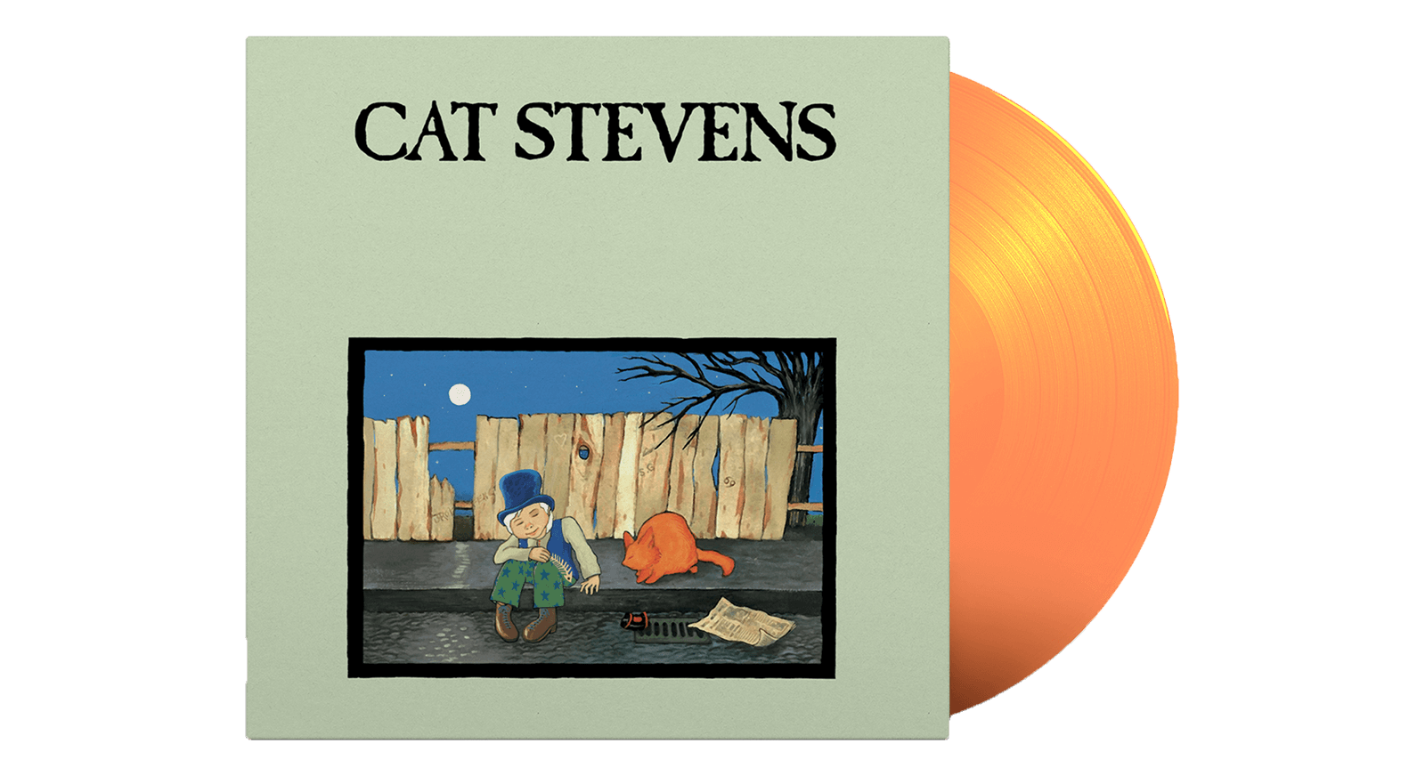 Vinyl - Cat Stevens : Teaser And The Firecat (180g Neon Orange Vinyl) - The Record Hub