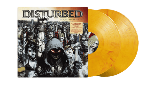 Disturbed : Ten Thousand Fists (Flame Yellow Vinyl)
