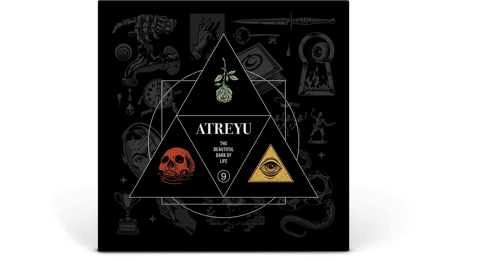 Vinyl - Atreyu : The Beautiful Dark of Life (Glow In The Dark Vinyl) - The Record Hub