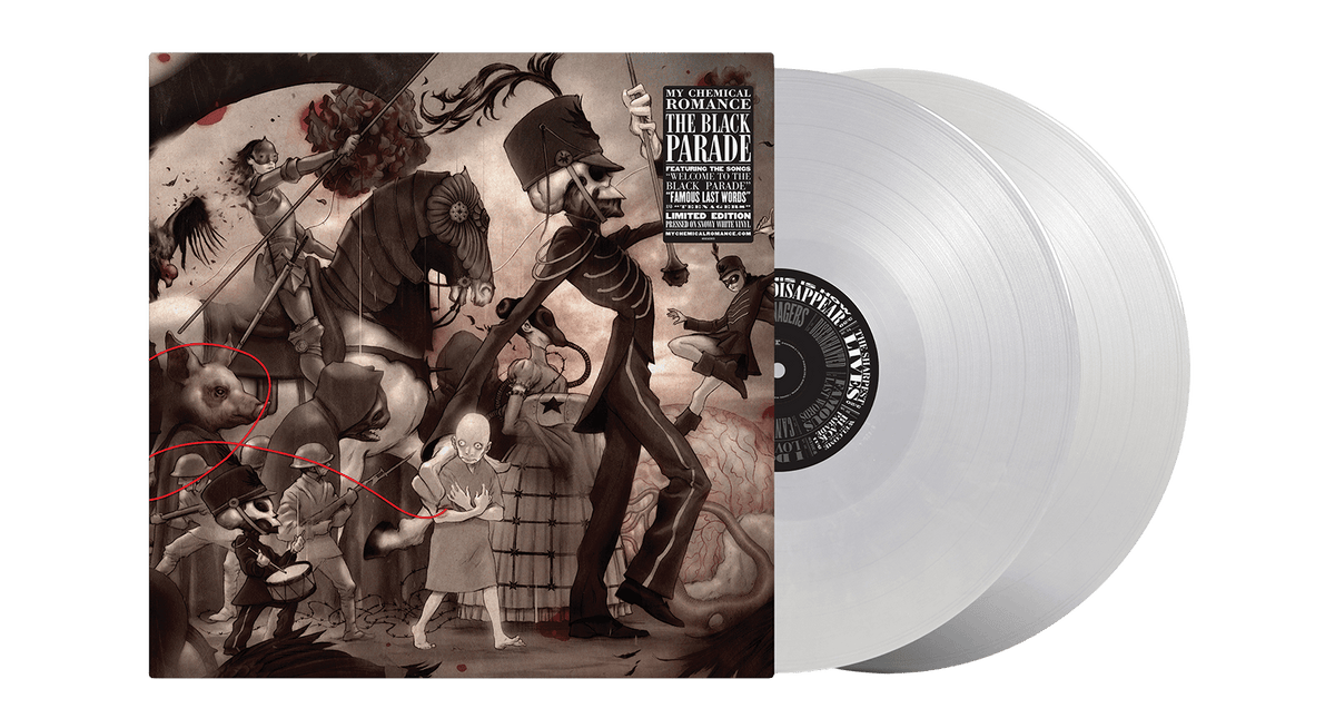 [Pre-Order [10/10] My Chemical Romance : The Black Parade (Snowy White Vinyl)