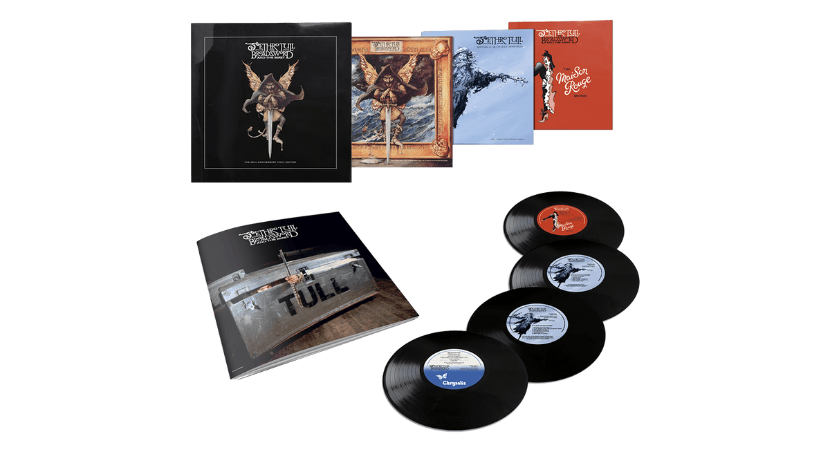 Vinyl - Jethro Tull : The Broadsword And The Beast (4LP + 28 Page Booklet) - The Record Hub