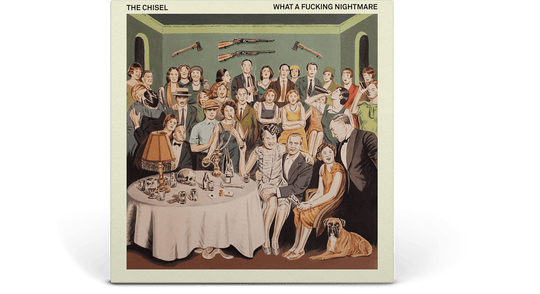 The Chisel : What A Fucking Nightmare (Milky Clear with Heavy Halloween Orange, Mint and Olive Splatter Vinyl)