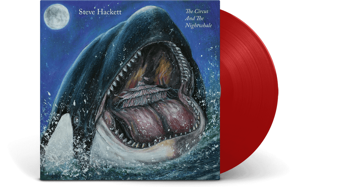 Vinyl - Steve Hackett : The Circus and the Nightwhale (Red Vinyl) - The Record Hub