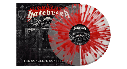 Hatebreed : The Concrete Confessional (Clear Red Splatter Vinyl)