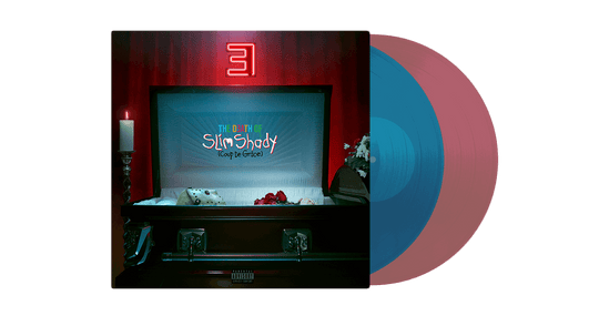 Eminem : The Death of Slim Shady (Coup De Grâce) (Sea Blue & Ruby Red Translucent Vinyl)
