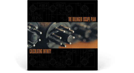 The Dillinger Escape Plan : Calculating Infinity (Halloween Orange / Metallic Silver and Black Vinyl)