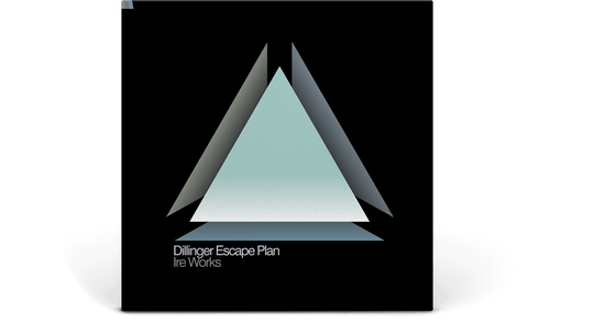 The Dillinger Escape Plan : Ire Works (Black/Cyan Blue & Metallic Silver Vinyl with Neon Magenta/ White & Metallic Silver Splatter)
