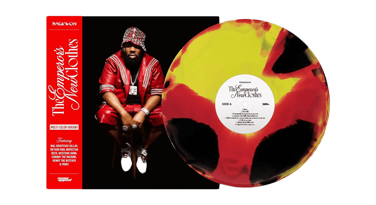 [Pre-Order [19/09] Raekwon : The Emperor&#39;s New Clothes (Ocean Cranfire Vinyl)