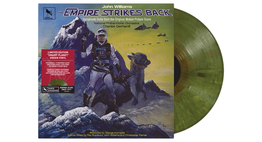 John Williams, Charles Gerhardt, The National Philharmonic Orchestra : The Empire Strikes Back (Swamp Green Vinyl)