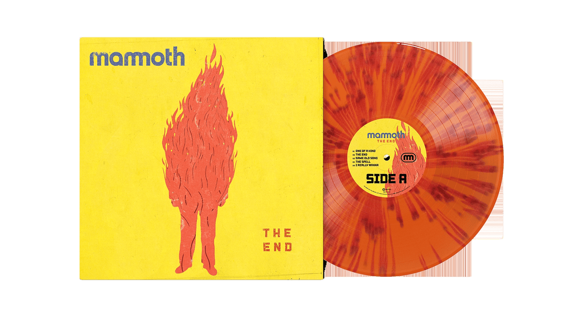 Mammoth : The End (Orange & Red Splatter Vinyl)