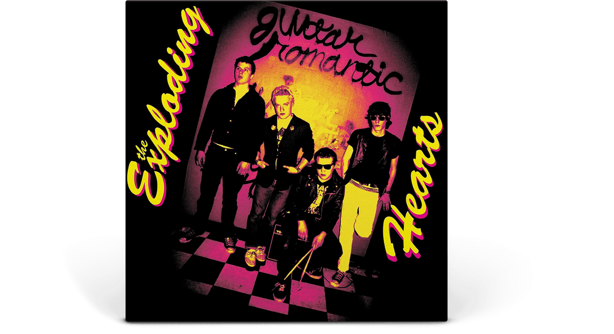 Vinyl - The Exploding Hearts : Guitar Romantic /(Expanded Edition W/ Pink &amp; Yellow Wisp Clear Vinyl - The Record Hub