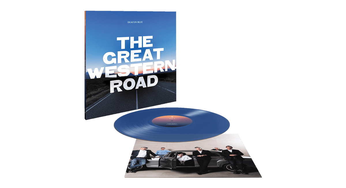 Vinyl - Deacon Blue : The Great Western Road (Transparent Blue Vinyl) - The Record Hub