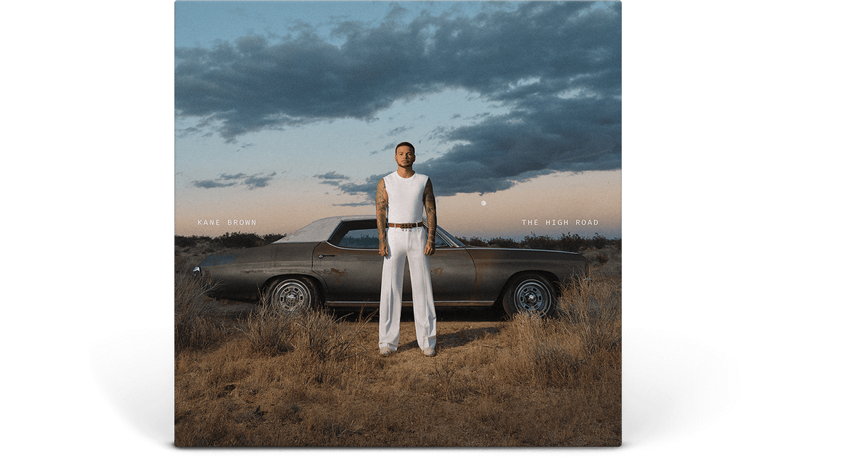 Vinyl - Kane Brown : The High Road (White &amp; Black Swirl Vinyl) - The Record Hub