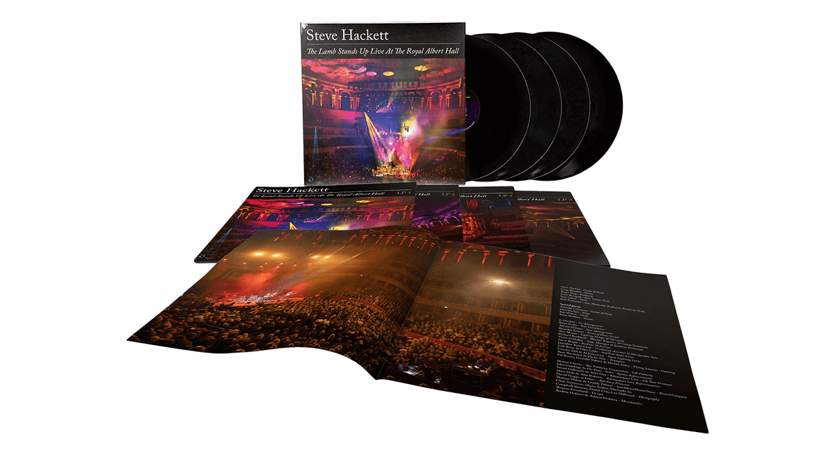 Vinyl - Steve Hackett : The Lamb Stands Up Live At The Royal Albert Hall Vinyl Box Set) - The Record Hub