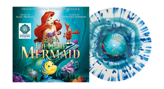 Various Artists : The Little Mermaid (35th Anniversary Edition) (Transparent Splatter Vinyl)