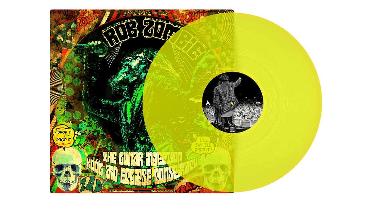 Vinyl - Rob Zombie : The Lunar Injection Kool Aid Eclipse Conspiracy (Neon Yellow Vinyl) - The Record Hub