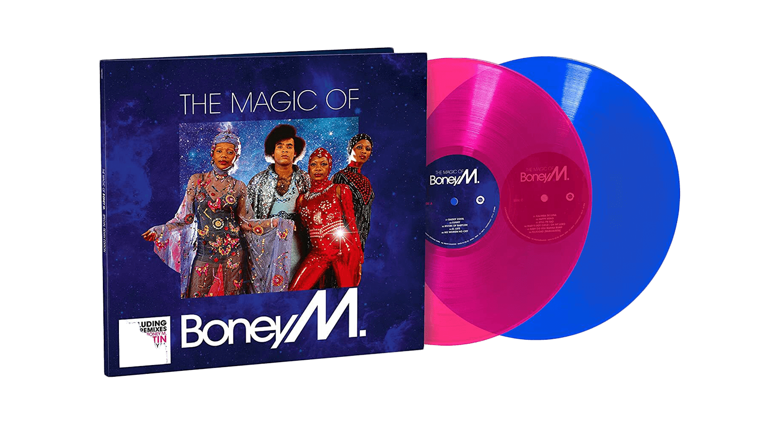Vinyl - Boney M. : The Magic Of Boney M. (Blue & Pink Vinyl) - The Record Hub