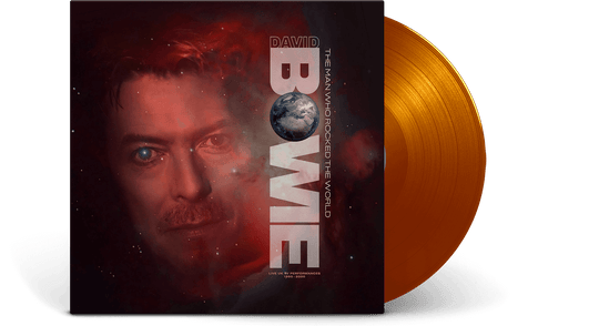 David Bowie : The Man Who Rocked The World (Orange Vinyl)