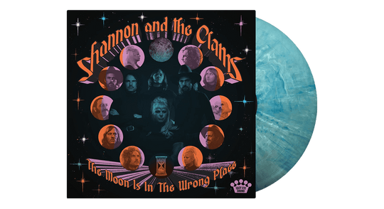 Shannon & The Clams : The Moon Is In The Wrong Place (Blue Splatter Vinyl)