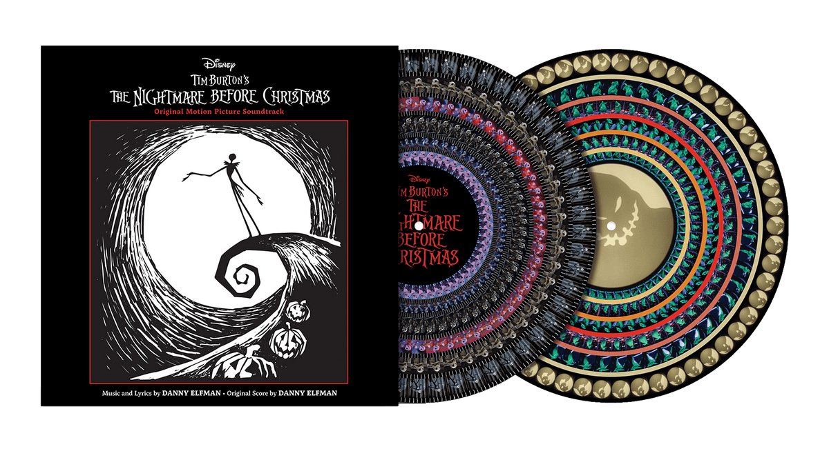 Vinyl - Various Artists : The Nightmare Before Christmas (Zoetrope vinyl, gatefold sleeve) - The Record Hub