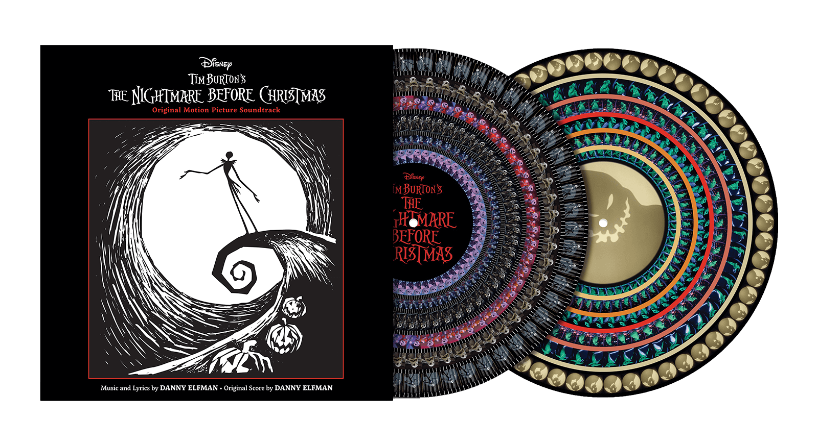 Vinyl | Various Artists | The Nightmare Before Christmas (Zoetrope vinyl, gatefold sleeve) vinyl-various-artists-the-nightmare-before-christmas-zoetrope-vinyl-gatefold-sleeve