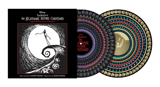 Various Artists : The Nightmare Before Christmas (Zoetrope vinyl, gatefold sleeve)